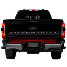 Load image into Gallery viewer, Putco 2024 Ford SuperDuty F-250 60In Direct Fit Red Blade Kit Tailgate Bars w/ LED Taillamps