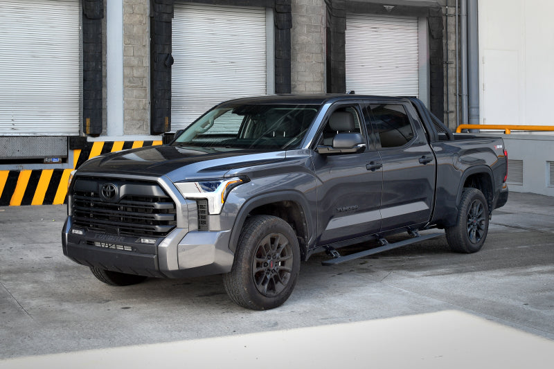 Go Rhino Toyota Tundra CrewMax Cab 4dr E-BOARD E1 Electric Running Board Kit - Tex. Blk