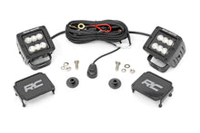 Load image into Gallery viewer, Rough Country - LED Light - Ditch Mount - 2" Black Pair - Flood Pattern - Ford Bronco (21-23) - 71046