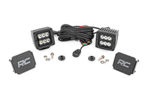 Load image into Gallery viewer, Rough Country - LED Light - Ditch Mount - 2" Black Pair - Spot Pattern - Ford Bronco (21-23) - 71047