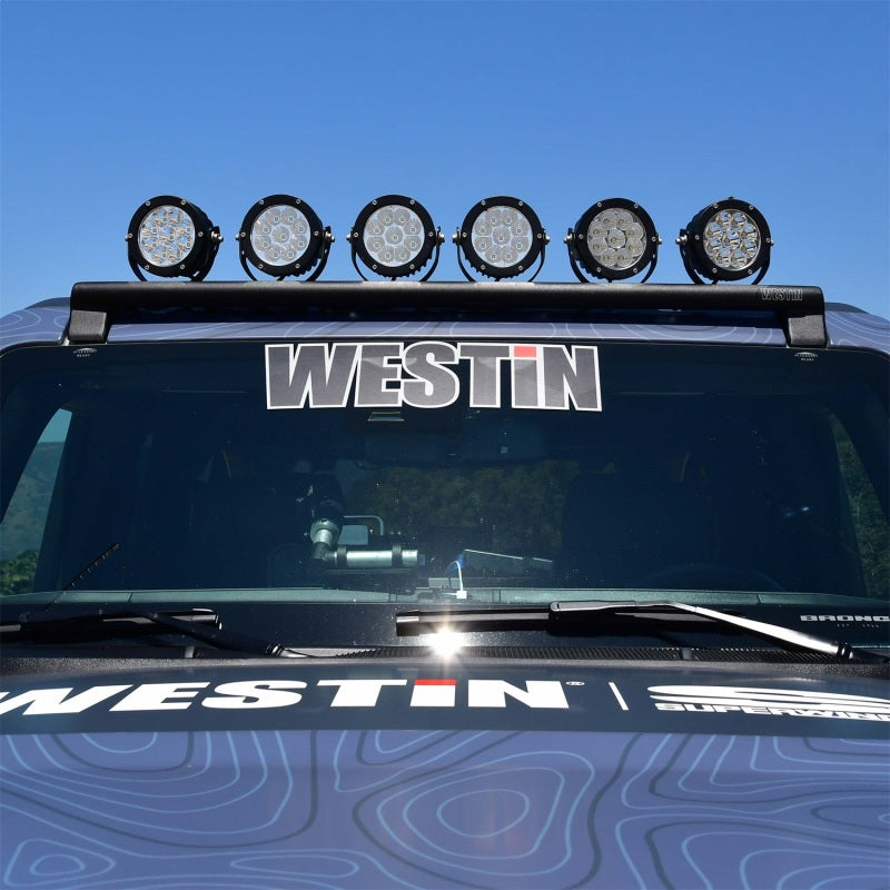 Westin Ford Bronco (Excl. Bronco Sport) XTS Overhead Light Mount - Tex. Blk