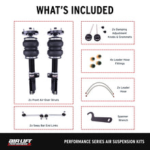Load image into Gallery viewer, Air Lift Performance 2005-2014 Ford Mustang (S197) Front Kit (3/8 Fittings Not Inclluded)