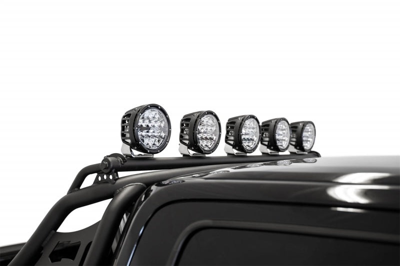 Ford Raptor with roof-mounted LED light bar brackets by Addictive Desert Designs