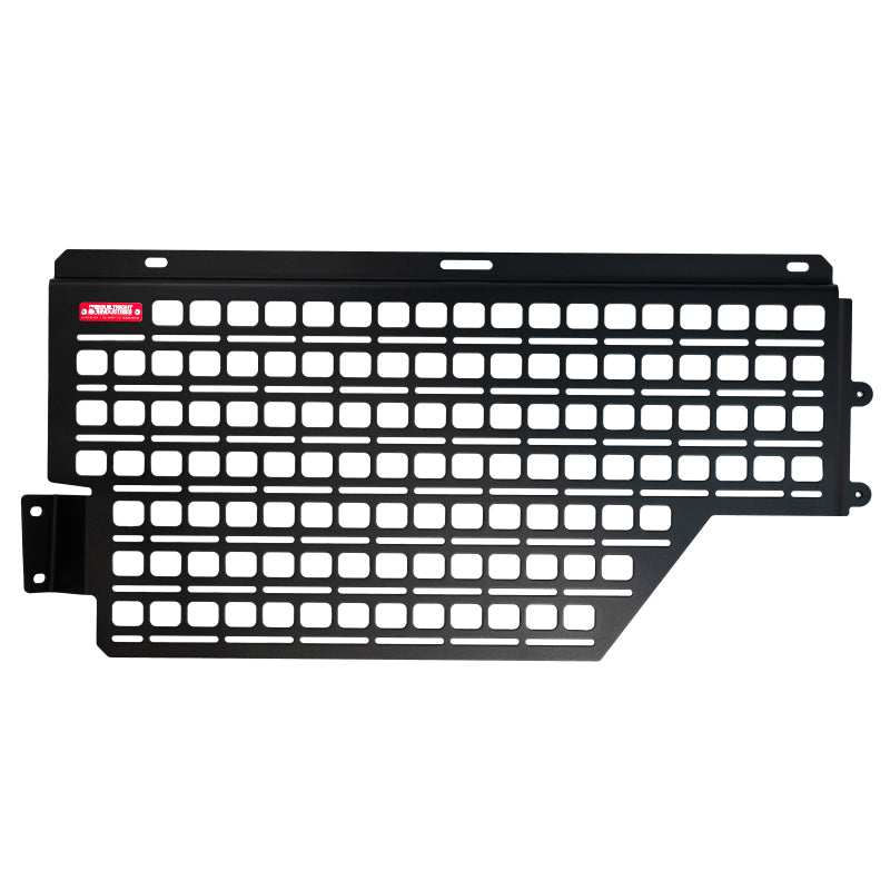 BuiltRight Industries 2022+ Toyota Tundra 5.5ft Bed Bedside Rack Molle Panel System - Driver Side