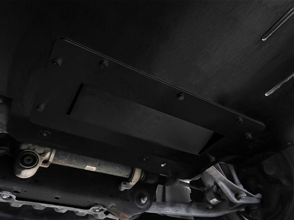 FSPE Chevrolet Silverado / GMC Sierra 1500 Catalytic Converter Guard Powder Coate (2007-2013)