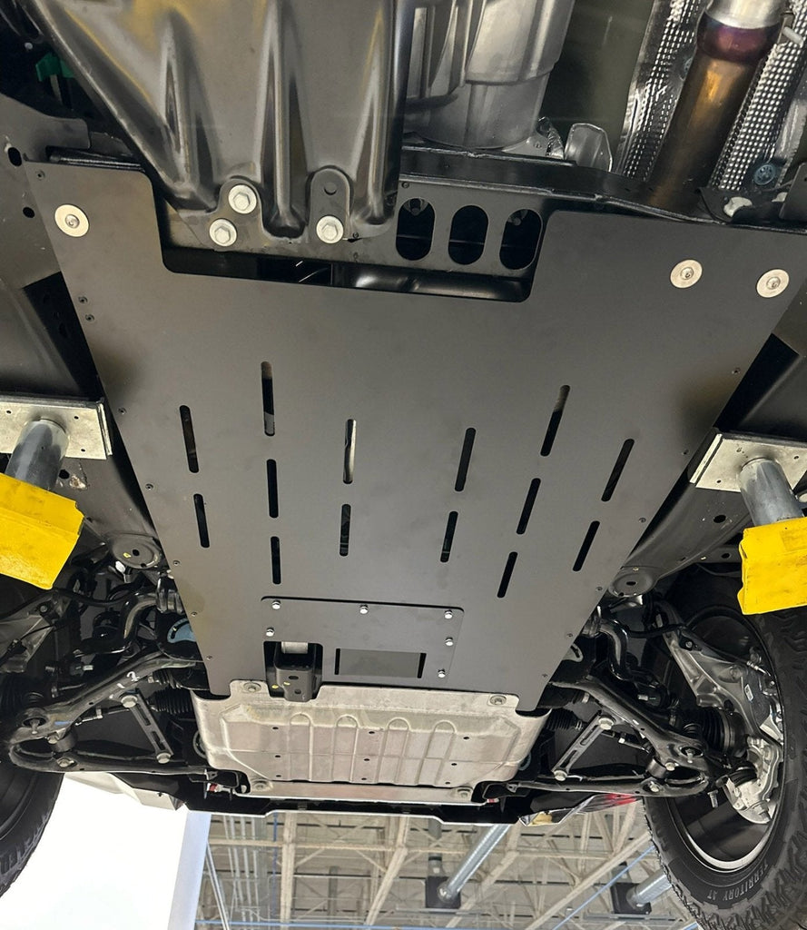 FSPE Chevrolet Silverado / GMC Sierra 1500 Catalytic Converter Guard (2019-2024) Version 2