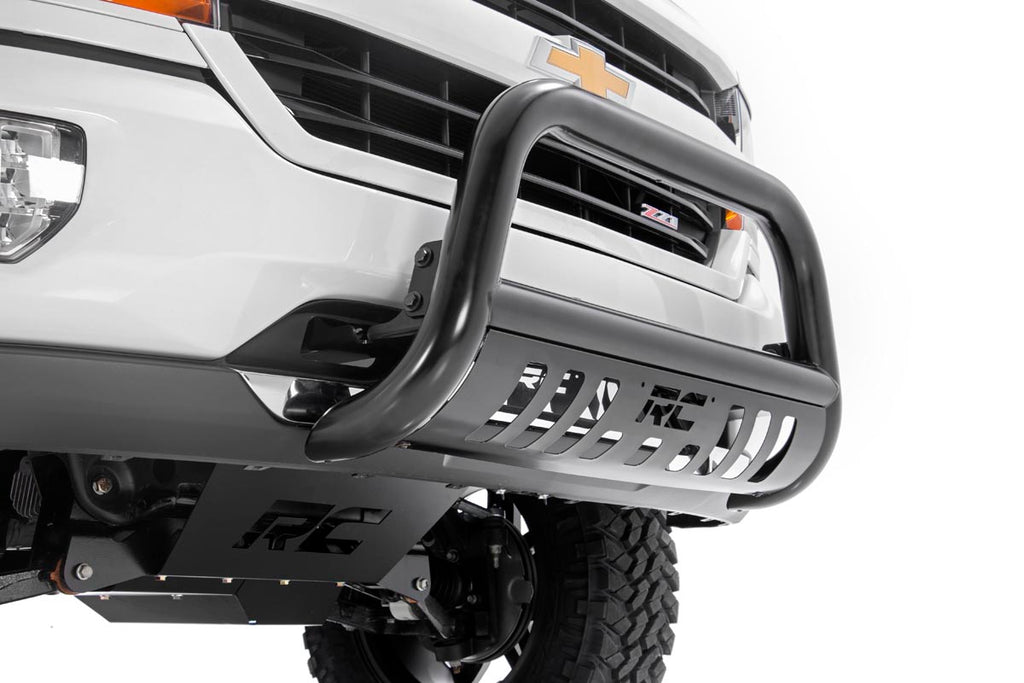 Rough Country Black Bull Bar - Chevy GMC 1500 Truck & SUV (07-20)
