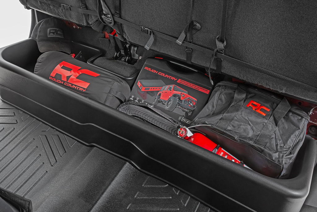 Under Seat Storage - Double Cab - Chevy GMC 1500 2500HD 3500HD (19-24)