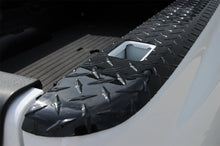 Load image into Gallery viewer, Deezee 07-13 Chevrolet Silverado Bed Cap Wrap W/Stake Pockets Black-Tread Aluminum 8Ft Bed