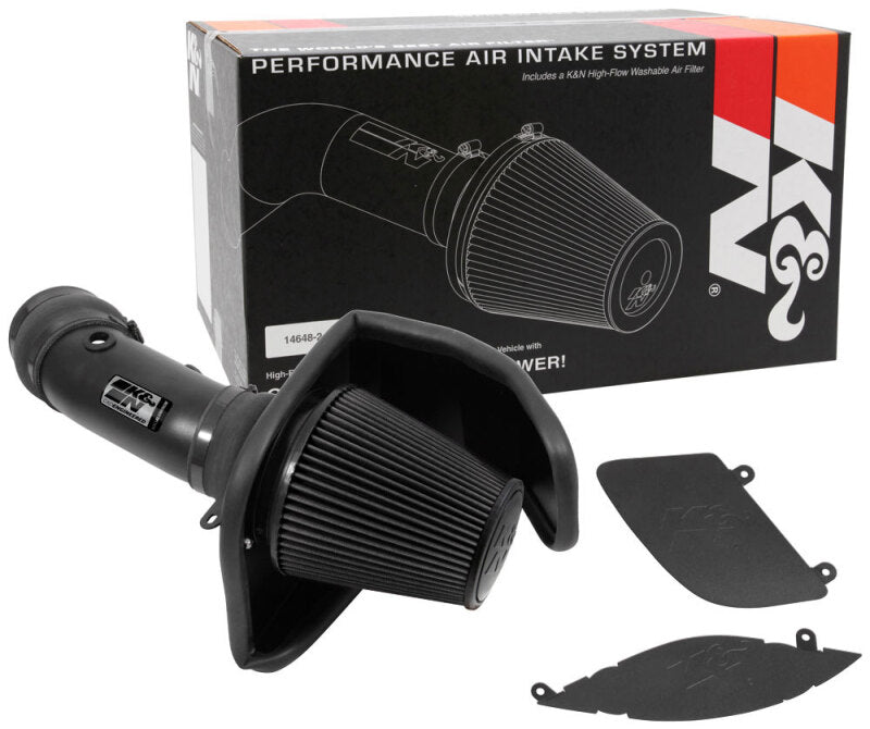 K&N Dodge Charger/Challenger Hellcat SC 6.2L V8 DRYFLOW Performance Air Intake System