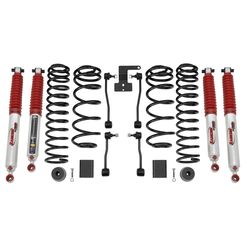 Rancho Jeep Wrangler Fr and R Suspension System - Master Part Number - Two Boxes
