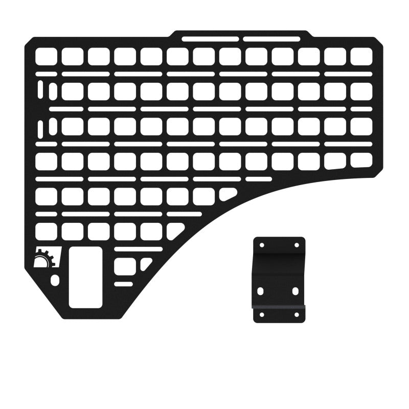 BuiltRight Industries 09-19 RAM 1500 5ft7in Bed Bedside Rack System - Driver/Passenger Front Panel