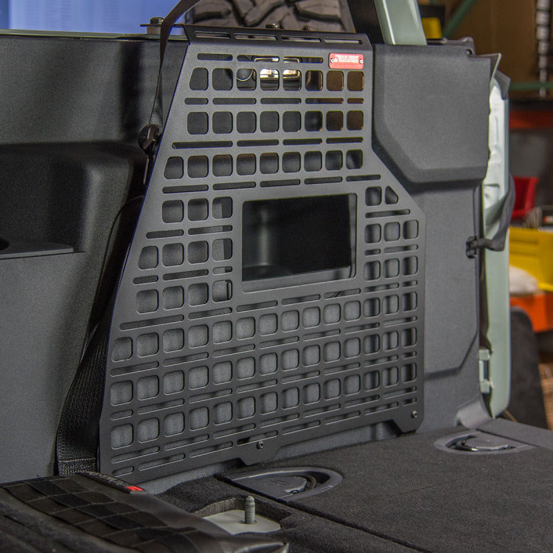 BuiltRight Industries 2021+ Ford Bronco 2dr MOLLE Compatible Cargo Panel - Passenger Side Panel ONLY