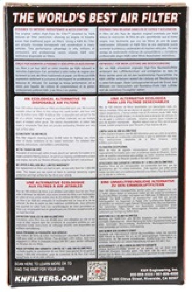 K&N Honda CB1300 Replacement Drop In Air Filter