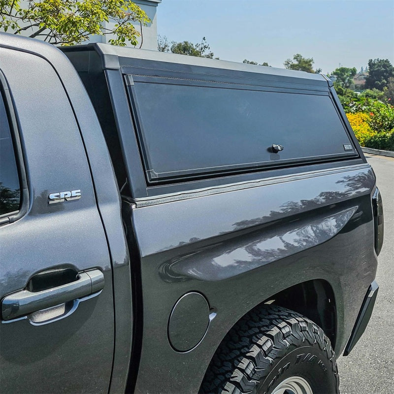 Westin 07-21 Toyota Tundra CrewMax 5.5ft Bed Aluminum Bed Topper Blk - BOX 1 & BOX 2 (COMPLETE KIT)