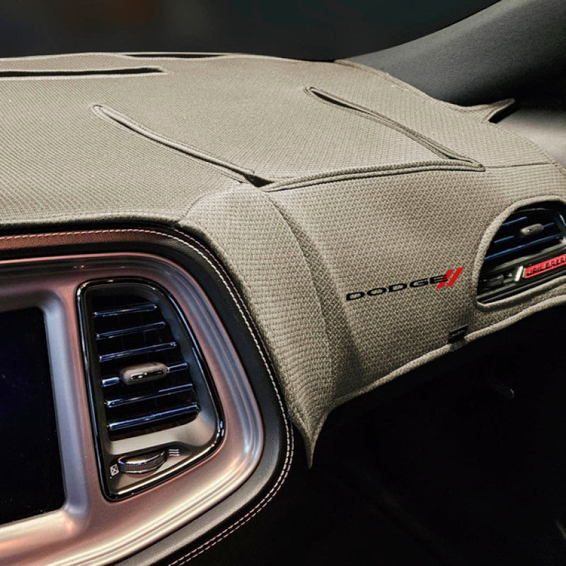Covercraft 08-14 Dodge Challenger Limited Edition Custom Dash Cover with Dodge Logo