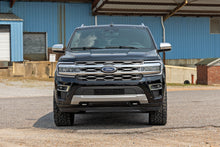 Load image into Gallery viewer, Black 2018 or newer Ford Expedition equipped with a 2-inch lift kit featuring aluminum spacers