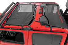 Load image into Gallery viewer, Rough Country Mesh Bikini Top Plus - Black - Jeep Gladiator JT 4WD (2020-2022)