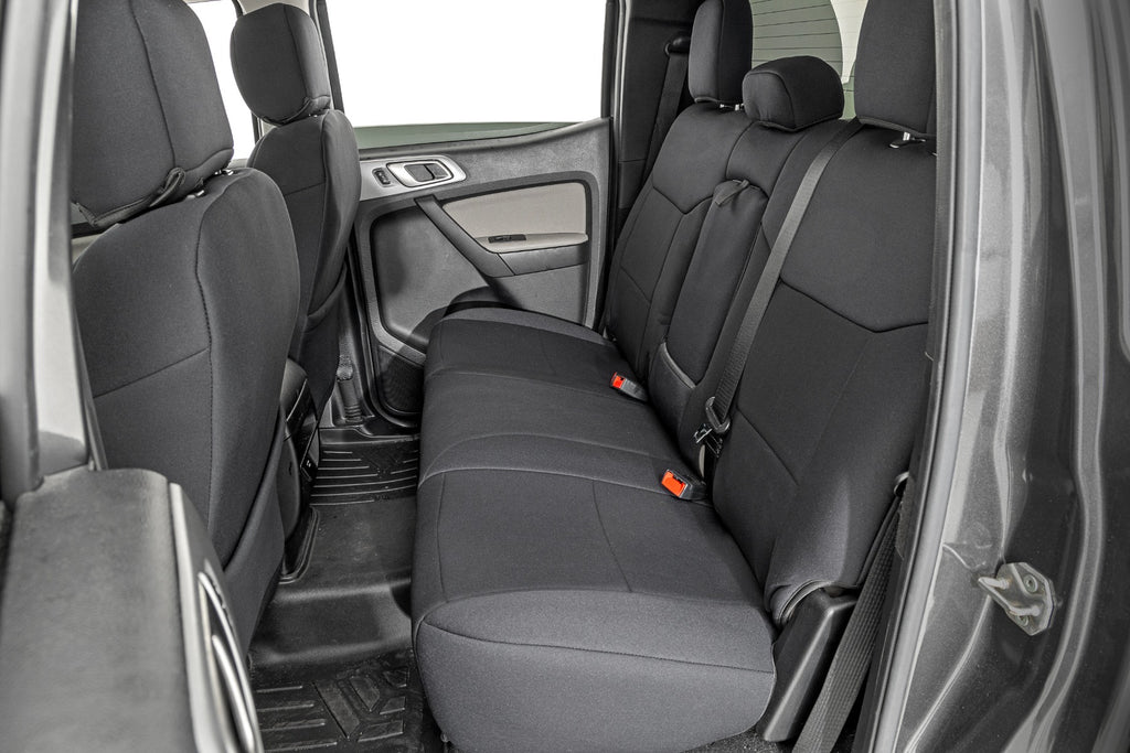 Seat Covers - FR Bucket And RR Bench - Ford Ranger 2WD 4WD (19-23)