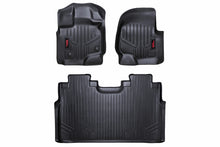 Load image into Gallery viewer, Rough Country Floor Mats - FR &amp; RR - FR Buckets - Ford F-150 (15-23) F-150 Lightning (2022)