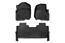 Load image into Gallery viewer, Rough Country Floor Mats - Front And Rear - Ford Super Duty 2WD 4WD (2017-2022)