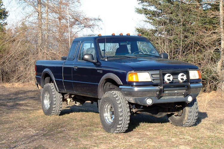 4 Inch Lift Kit - Rear Springs - Ford Ranger 4WD