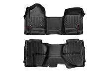Load image into Gallery viewer, Rough Country Floor Mats - FR &amp; RR - OV Hump - Ext Cb - Chevy GMC 1500 2500HD 3500HD 2WD 4WD