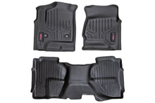 Load image into Gallery viewer, Rough Country Floor Mats - FR &amp; RR - Ext Cab - Chevy GMC 1500 2500HD 3500HD 2WD 4WD