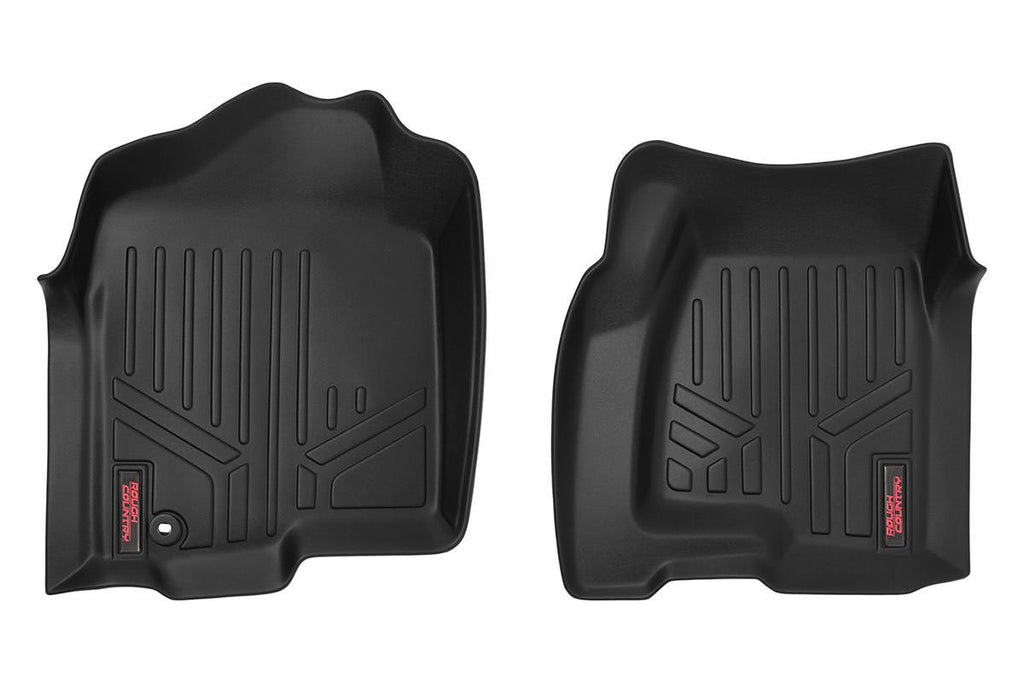 Rough Country Floor Mats - Front - Chevy GMC 1500 (99-06 & Classic)