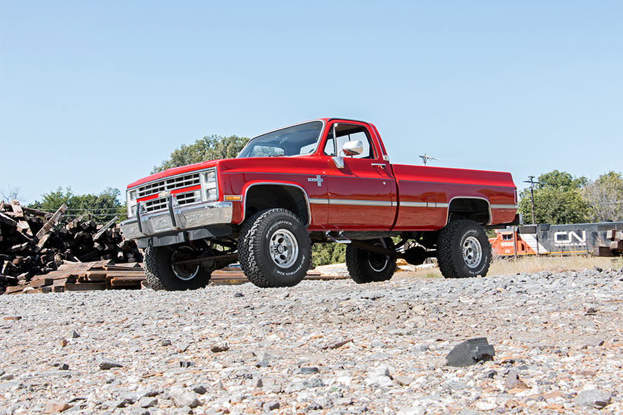 4 Inch Lift Kit - 52 Inch Rear Springs - Chevy GMC C10 K10 C15 K15 Truck Jimmy (73-76)