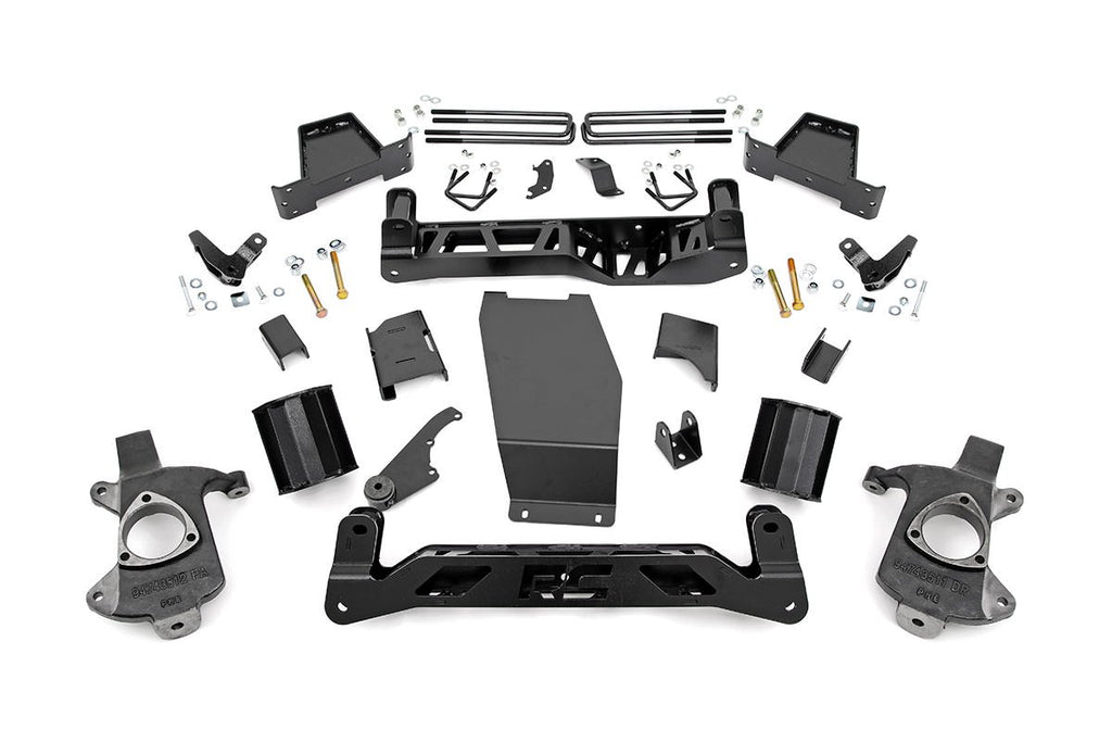 6 Inch Lift Kit - Magneride - Alum Stamp Steel - GMC Sierra 1500 Denali