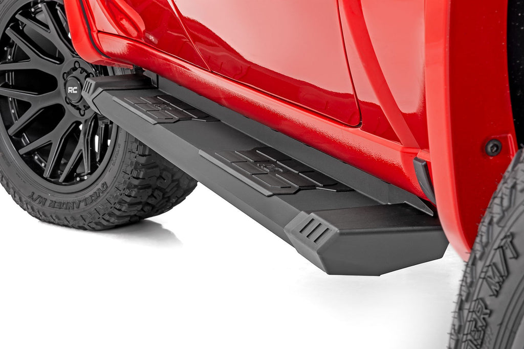 Rough Country - HD2 Aluminum Running Boards - Ext Cab - Chevy/GMC 1500/2500HD (99-06 & Classic) - SRB990677A