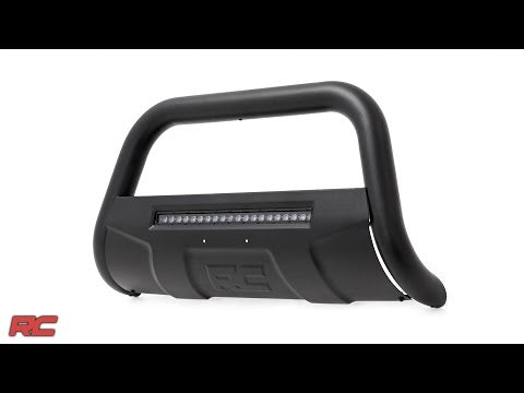 Rough Country Black LED Bull Bar - Nissan Frontier 2WD 4WD (2005-2021)