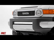 Load image into Gallery viewer, Rough Country - LED Light - Bumper Mount - 30" Chrome Dual Row - White DRL - Toyota FJ Cruiser (07-14) - 70652CD