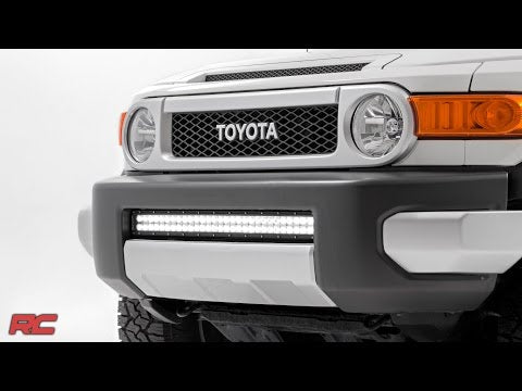 LED Light Kit - Bumper Mount - 30 In. Spectrum Dual Row - Toyota FJ Cruiser (07-14)