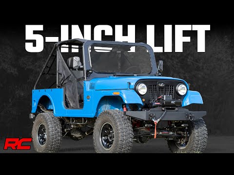 Rough Country 5 In Lift Kit - Mahindra Roxor 4WD (2018-2021)