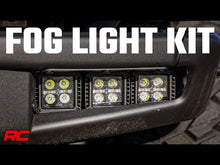 Load image into Gallery viewer, LED Light Kit - Fog Mount - Triple 2 In. Black Pair - Spot - Ford Bronco (21-23)