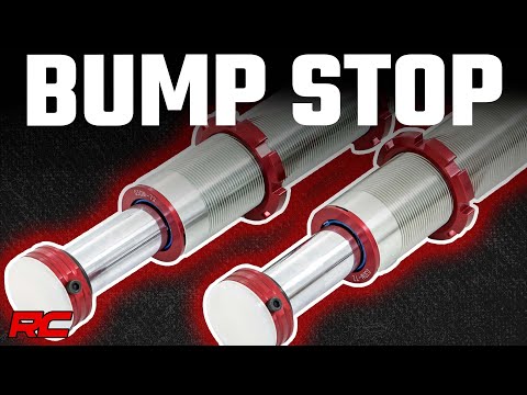 Rough Country Hydraulic Travel Bump Stop Pair - Jeep Gladiator JT Wrangler 4xe Wrangler JK Wrangler JL
