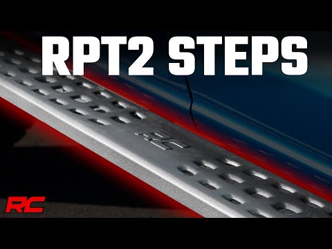 RPT2 Running Board - Crew Cab - Black - Ford F-150 F-150 Lightning Raptor (15-23)