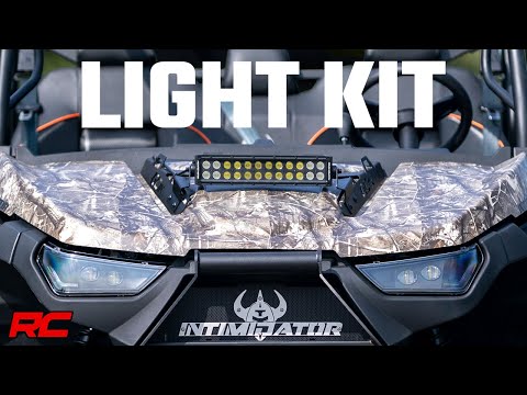 12 In. LED Light Kit - Hood Mount - Single Row - Intimidator GC1K GC1K Crew (18+)
