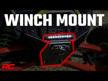 Load image into Gallery viewer, LED Light - Winch Mount - RS6500S - 10 In. Black Slimline - Polaris RZR Pro R