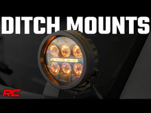 Load image into Gallery viewer, Rough Country - LED Light Kit - Ditch Mount - 2" Black Pair - Flood - Toyota Tacoma (16-23) - 71081