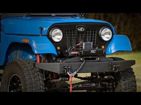 Winch Plate - PRO12000S - Mahindra Roxor 4WD (2018-2020)