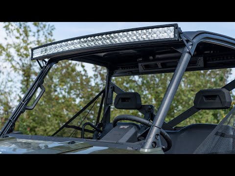 LED Light - Windshield - 50 In. Black Dual Row - Polaris Ranger 1000 XP 1000 XP 900