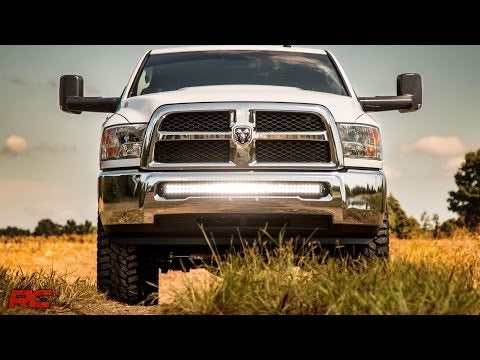 Rough Country - LED Bumper Mount - 40" Curved - Ram 2500 4WD (2010-2018) - 70569
