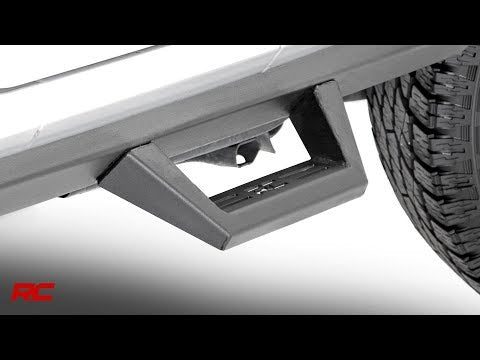 Rough Country Contoured Drop Steps - 2 Door - Jeep Wrangler JK 4WD (2007-2018)