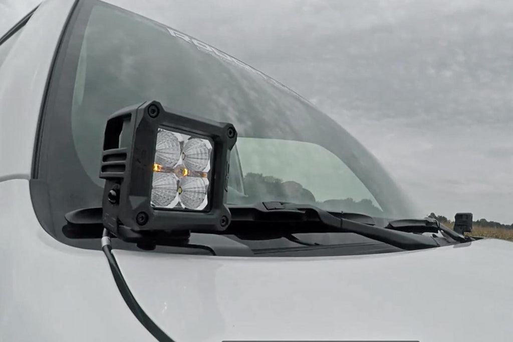 LED Light Kit - Ditch Mount - 2 In. Spectrum Spot Pair - Toyota 4Runner (10-23)