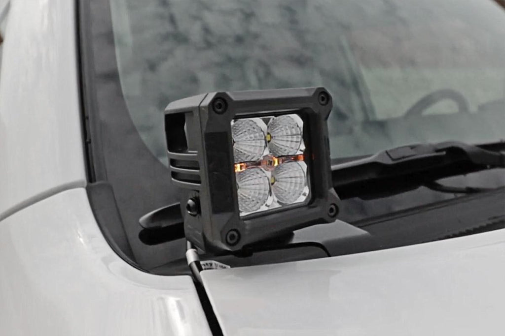 LED Light Kit - Ditch Mount - 2 In. Spectrum Spot Pair - Toyota 4Runner (10-23)