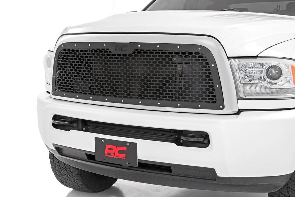 Rough Country - Mesh Grille - Ram 2500/3500 2WD/4WD (2013-2018) - 70150
