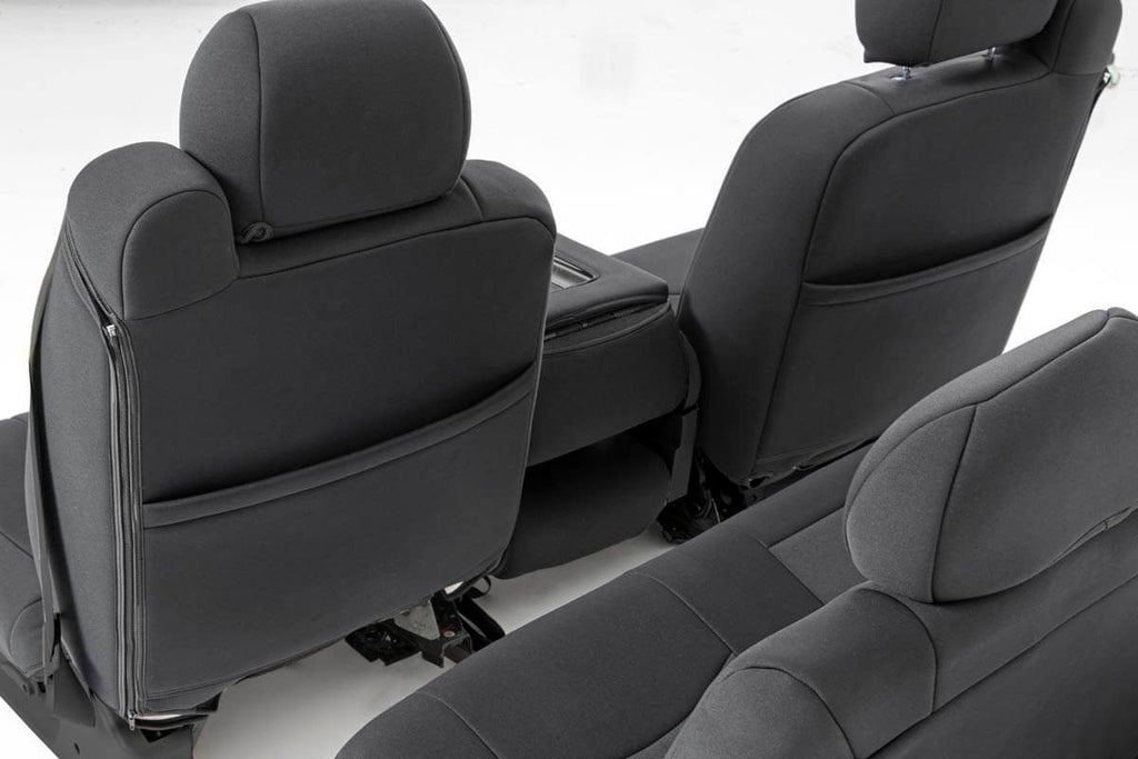 Rough Country Seat Covers - FR 40 40 20 & Rear - Chevy GMC 1500 (99-06 & Classic)